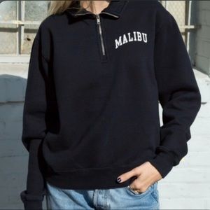 Malibu half zip up